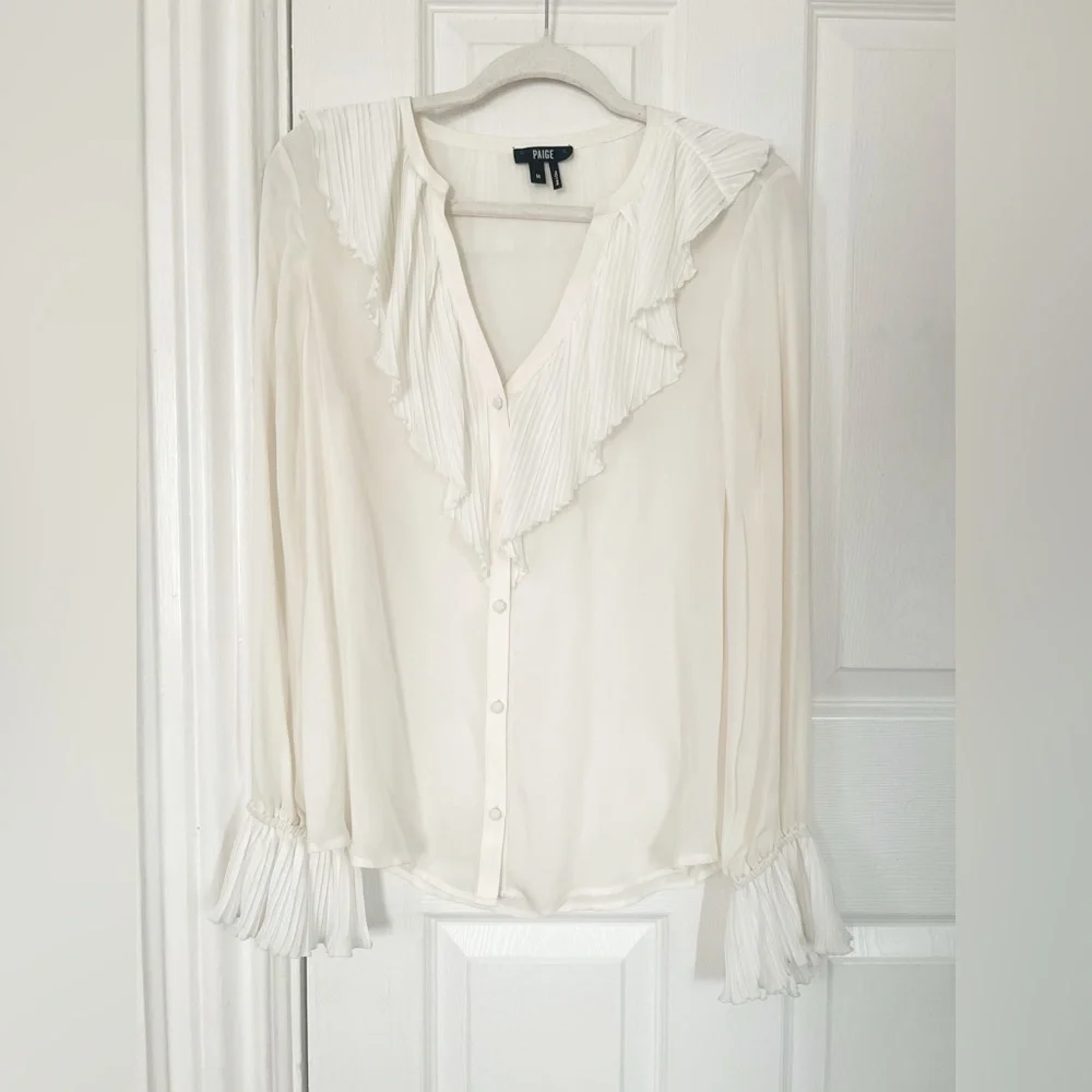 Paige Silk Blouse - Picture 6 of 9